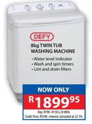 Defy 8kg Twin Tub Washing Machine