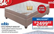 Edblo 137cm Royalty Base Set