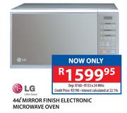 LG 44Ltr Mirror Finish Electronic Microwave Oven