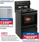 Defy 621 4 Plate Cable Stove