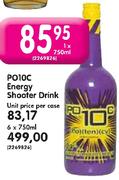 Po10cEnergy Shooter Drink-Unit Price Per Case