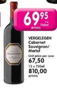 Vergelegen Cabernet Sauvignon/Merlot-Unit Price Per Case