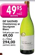 Fat Bastard Charonnay Or Sauvignon Blanc-1 x 750ml
