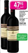 Zonnebloem Cabernet Sauvignon,Shiraz Or Merlot-Unit Price Per Case 