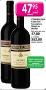 Zonnebloem Cabernet Sauvignon,Shiraz Or Merlot-1 x 750ml