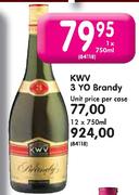 Kwv 3 Yo Brandy-1 x 750ml