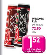 Wilson's Rolls-Each