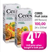 Ceres Fruit Juice-250ml Each