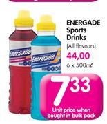 Energrade Sports Drinks-500ml Each