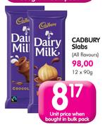 Cadbury Slabs-12 x 90g