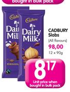 Cadbury Slabs-90g Each