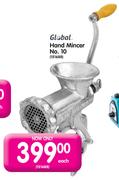 Global Hand Mincer No. 10-Each