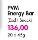 PVM Energy Bar(Excl,Snack)-20's