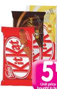 Nestle Kit Kat 4 Finger(All Flavours)-Each