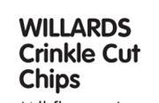 Willards Crinkle Cut Chips(All Flavours)-48's