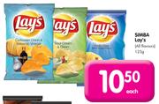 Simba Lay's(All Flavours)-125g Each