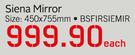 Siena Mirror BSFIRSIEMIR-450x755mm