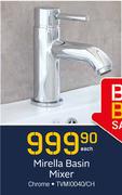 Mirella Basin Mixer Chrome TVMI0040/CH-Each
