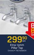 Etna 15mm Pillar Tap Chrome TVET4250/CH-Each