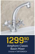 Amphore Classic Basin Mixer Chrome TVAP3040/CH-Each