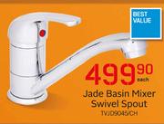 Jade Basin Mixer Swivel Spout TVJD9045/CH-Each