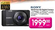 Sony WX10 Full HD Digital Camera