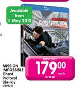 Mission Impossible Ghost Protocol Blu Ray