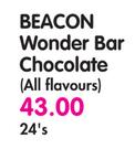 Beacon Wonder Bar Chocolate(All Falvours)-24's