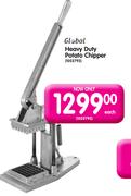 Global Heavy Duty Potato Chipper-Each