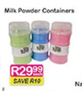 Milk Powder Containers-Each