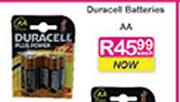 Duracell Batteries AA-Per pack Each