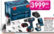 Bosch 18V Li-ion Kit(Model:GSB18VLI)-Per Kit