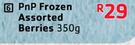 PnP Frozen Assorted Berries-350g