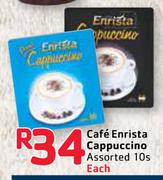Cafe Enrista Cappuccino Assorted-10's Each