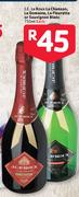 J.C. Le Roux La Chanson, Le Domaine, La Fleurette Or Sauvignon Blanc-750Ml Each