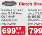 Femo Clutch Kits FEMVW203-Per Kit