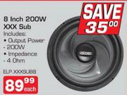 8 Inch 200W XXX Sub ELP.XXXSUBB