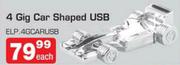 4 Gig Car Shaped USB ELP.4GCARUSB