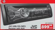  JVC USB/CD/MP3 Receiver With AUX JVC.KDR431