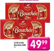 Cote D'Or Bouchee Milk-8's