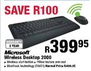 Microsoft Wireless Desktop 2000