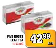 Five Roses Leaf Tea-10x50g