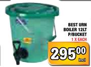 Best Urn Boiler 12Ltr P/Bucket