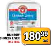 Rainbow Chicken Lever-30x250g