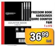 Freedom Book Hardcover 2Quire Counter F&M-5's pack