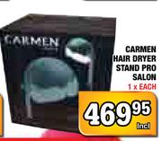Carmen Hair Druer Stand Pro Salon