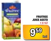 Fruitree Juice Assorted-1ltr