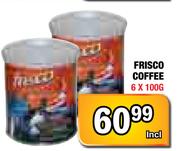 Frisco Coffee-6x100g