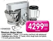 Kenwood Titanium Major Mixer 