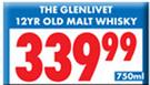 The Glenlivet 12YR Old Malt Whisky-750ml